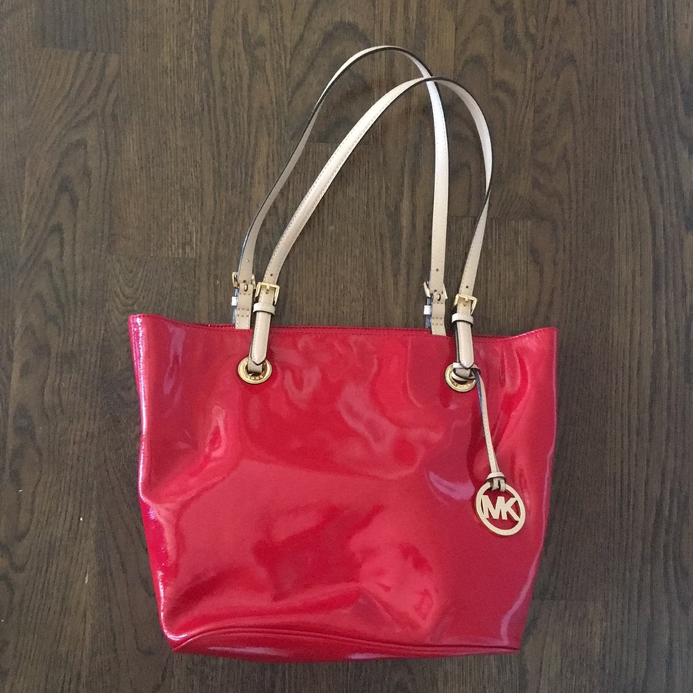 NWOT NEVER CARRIED Michael Kors Cherry Red Purse